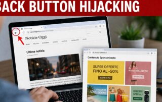 Stop ai trucchi sulla freccia Indietro