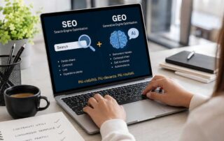 SEO e GEO perche oggi non basta piu piacere a Google