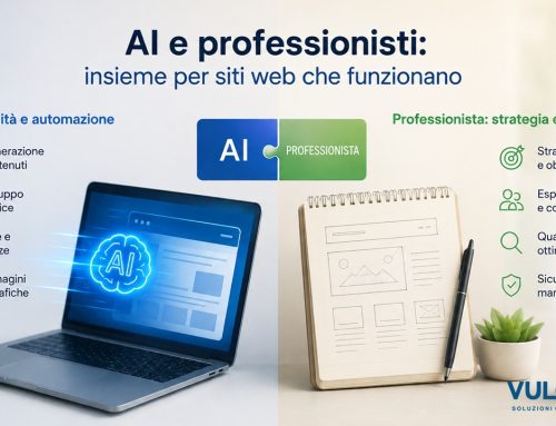 Se l’AI può creare un sito web in pochi minuti, perché serve rivolgersi ancora ad un professionista?